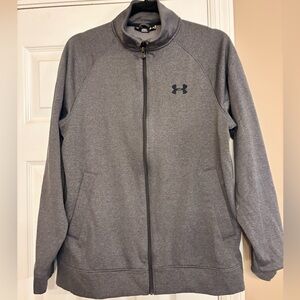 Under Armour,gray jacket size medium